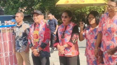 Wakil Bupati, Kainama Resmikan, Lapangan Olahraga SD Negeri 2 Kamarian