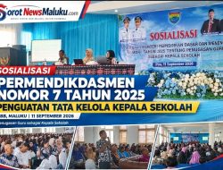 Sosialisasi Permendikdasmen Nomor 7 Tahun 2025, Tentang Penugasan Guru Sebagai Kepala Sekolah