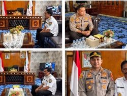Perkenalan & Sinergi: Kapolres SBB Baru Lakukan Pertemuan Pertama dengan Bupati Asri Arman